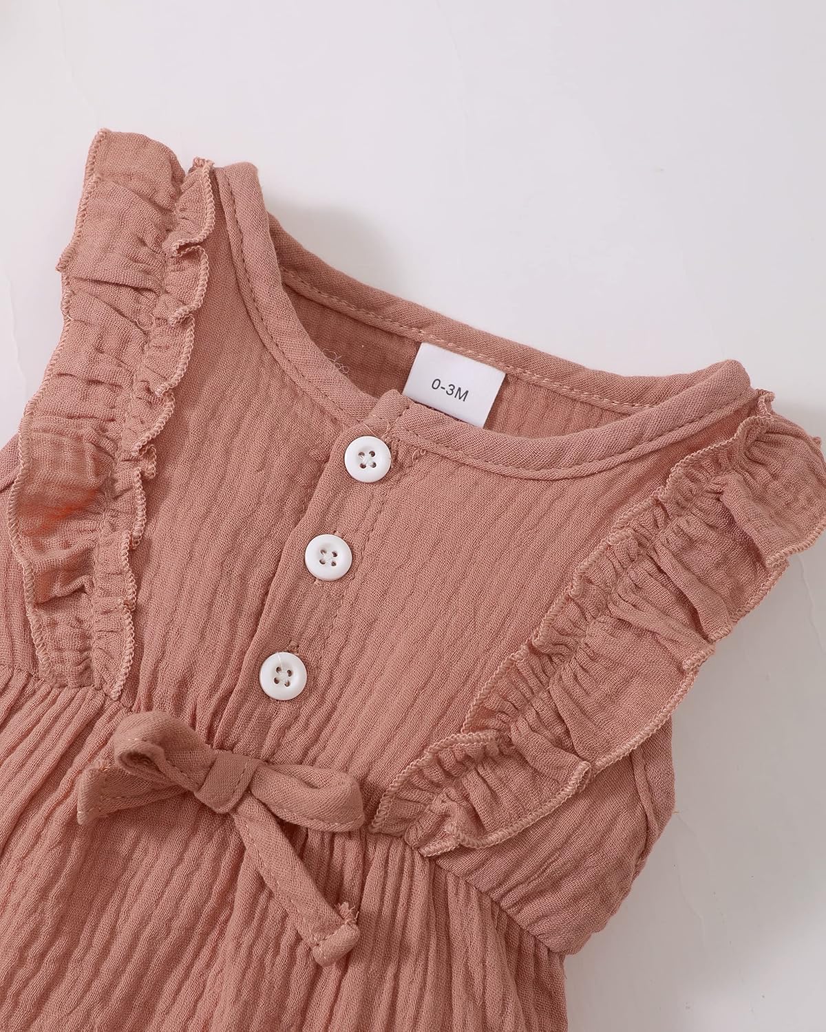 Renotemy Newborn Baby Girl Romper - Summer Short Sleeve Jumpsuit in Cute Designs