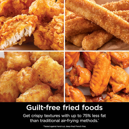 Ninja Air Fryer - 5 QT Capacity for Up to 4lbs of Fries | 5-in-1 Cooking Functions | Grey