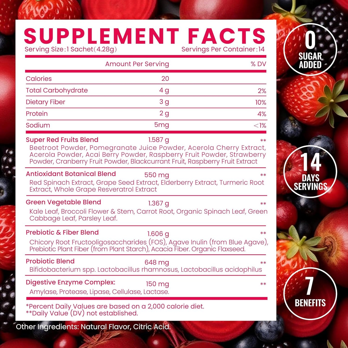 Newellme Balance Master Organic Raw Beet Root Powder - Superfood for Heart Health & Energy | 42 Sugar-Free Stick Packs