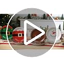 100 Pcs Christmas Paper Plates 9 Inch Santa Gingerbread Snowman - Novel