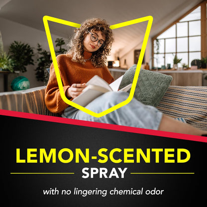 Raid Ant & Roach Killer Spray - Long-Lasting Lemon Scent Formula for Effective Bug Control | 17.5 oz