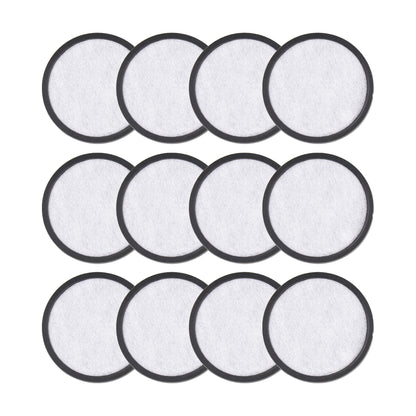 HiWater 24 Packs Coffee Filters Discs Compatible with Mr Coffee Filter Replacement Charcoal Water Filter Discs Filter for Mr Coffee Brewers