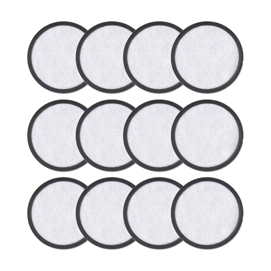 HiWater 24 Packs Coffee Filters Discs Compatible with Mr Coffee Filter Replacement Charcoal Water Filter Discs Filter for Mr Coffee Brewers