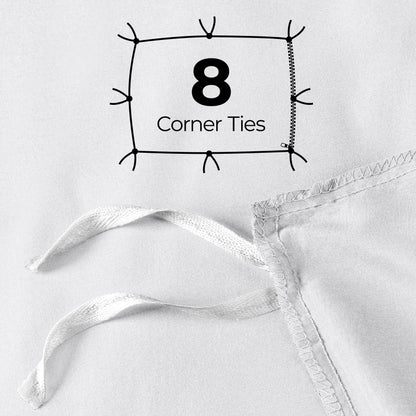 Utopia Bedding Duvet Cover King Size - 3 Piece with Zipper Closure - 1 Comforter Cover 104X90 Inches & 2 Pillow Shams 20X36 Inches (White) Comforter Not Included