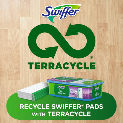 Swiffer | Wet Mop Pads Refill - All-Purpose Floor Cleaner for Dirt & Dust | Lavender, 24ct