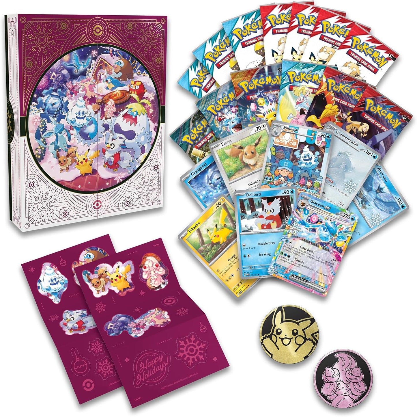 Pokémon TCG Holiday Calendar 2025 - Exclusive Collectible Cards & Surprises