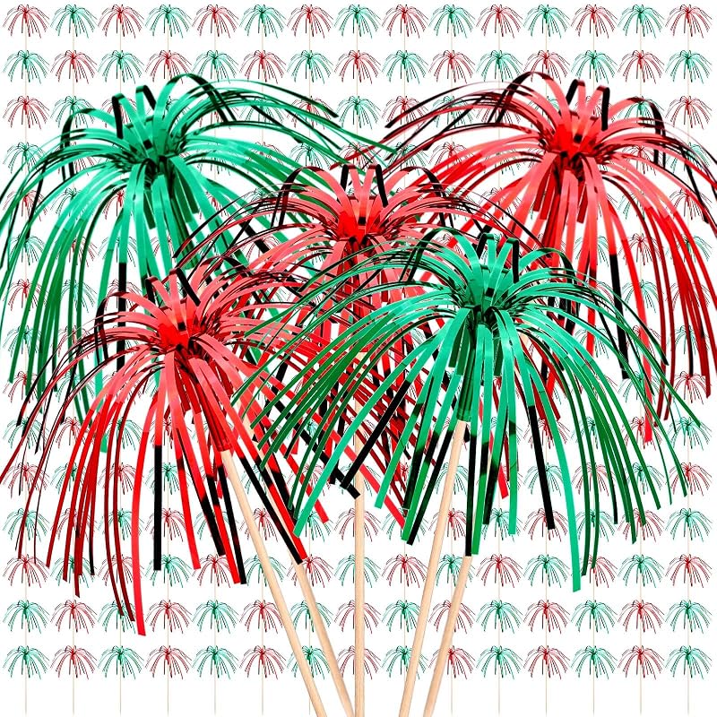 Variation of THIS listing: 150 Pcs Christmas Cocktail Picks - Cupcake Toppers