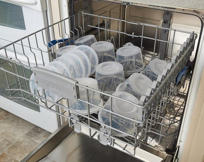 DuraHome Food Storage Containers - BPA-Free Leakproof Meal Prep Deli Cups | 70 Sets in Mixed Sizes