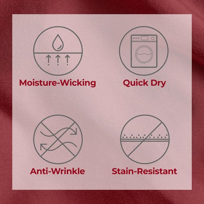Mellanni Extra Deep Twin Sheets - 3 PC Iconic Collection Bedding - Hotel Luxury, Ultra Soft, Cooling Bed Sheets - Wrinkle, Fade, Stain Resistant (Twin, Brick Red)