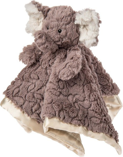 Mary Meyer Baby Lovey Putty Security Blanket - Soft Elephant Stuffed Animal Toy for Newborns & Toddlers | 13 x 13 Inches