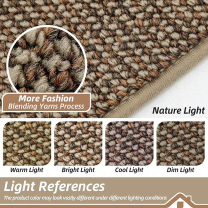 BEQHAUSE 20"x32" Entryway Rug Indoor Door Mat Non-Slip Washable, Hallway Rugs Absorbent & Stain Resist Hall Carpet Runner Rugs for Entryway, Front Door Floor Mats Laundry Room Rugs for Entry, Taupe