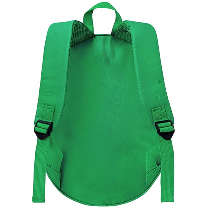 TMNT Kids Backpack – Novelty Green Turtle Shell, Adjustable Straps