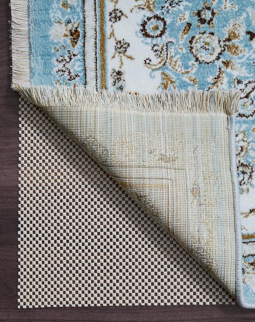 Veken 7x9 Ft Rug Pad Gripper for Hardwood Floors, Non Slip Rug Pads for Area Rugs, Thick Rug Grippers for Tile Floors, Under Carpet Anti Skid Mat, Keep Your Rugs Safe and in Place