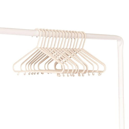 3 Sprouts Wheat Straw Plastic Hangers - 30-Pack Eco-Conscious Toddler Hangers for Child & Baby Clothes, Coats - Kid Closet Hanger Ideal for Small Girls, Boys, Children & Kids - Speckled Cream