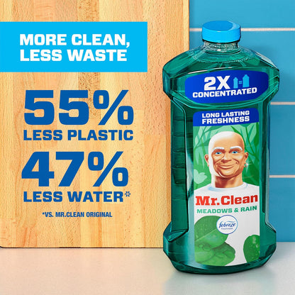 Mr. Clean All-Purpose Cleaner - Multi-Surface Cleaning Liquid for Home & Kitchen, 41oz