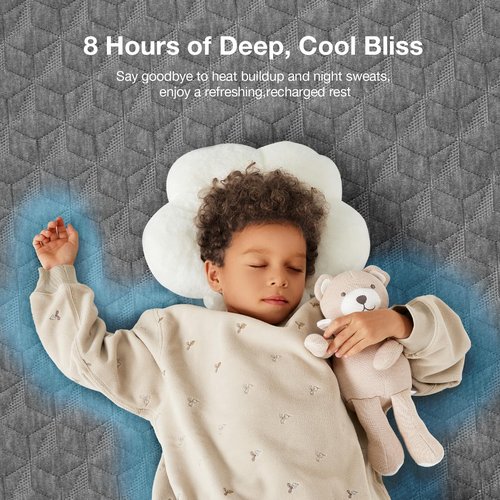 Novilla Twin Mattress for Kids, 5 Inch Twin Size Mattresses with Gel-Infused Memory Foam & Pressure-Relieving Foam for Cool Touch & Edge Support Mattress in a Box CertiPUR-US Certified