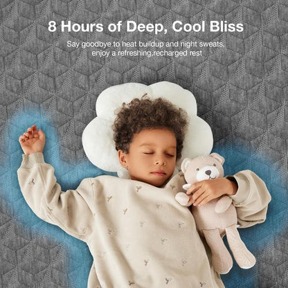 Novilla Twin Mattress for Kids, 5 Inch Twin Size Mattresses with Gel-Infused Memory Foam & Pressure-Relieving Foam for Cool Touch & Edge Support Mattress in a Box CertiPUR-US Certified
