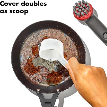 OXO Heavy Duty Outdoor Brush - Durable Design with Protective Cover | Perfect for Cleaning