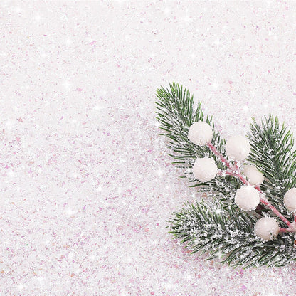 Skiennix 14oz Artificial Snow | Sparkling White Faux Snowflakes for Christmas Decor