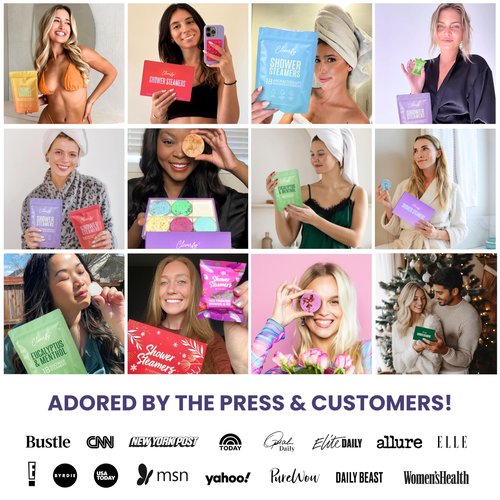 Cleverfy Shower Steamers Aromatherapy - Easter Basket Stuffers for Teens and Adults - Easter Gifts for Women and Men, Girls and Boys - 6 Tablets