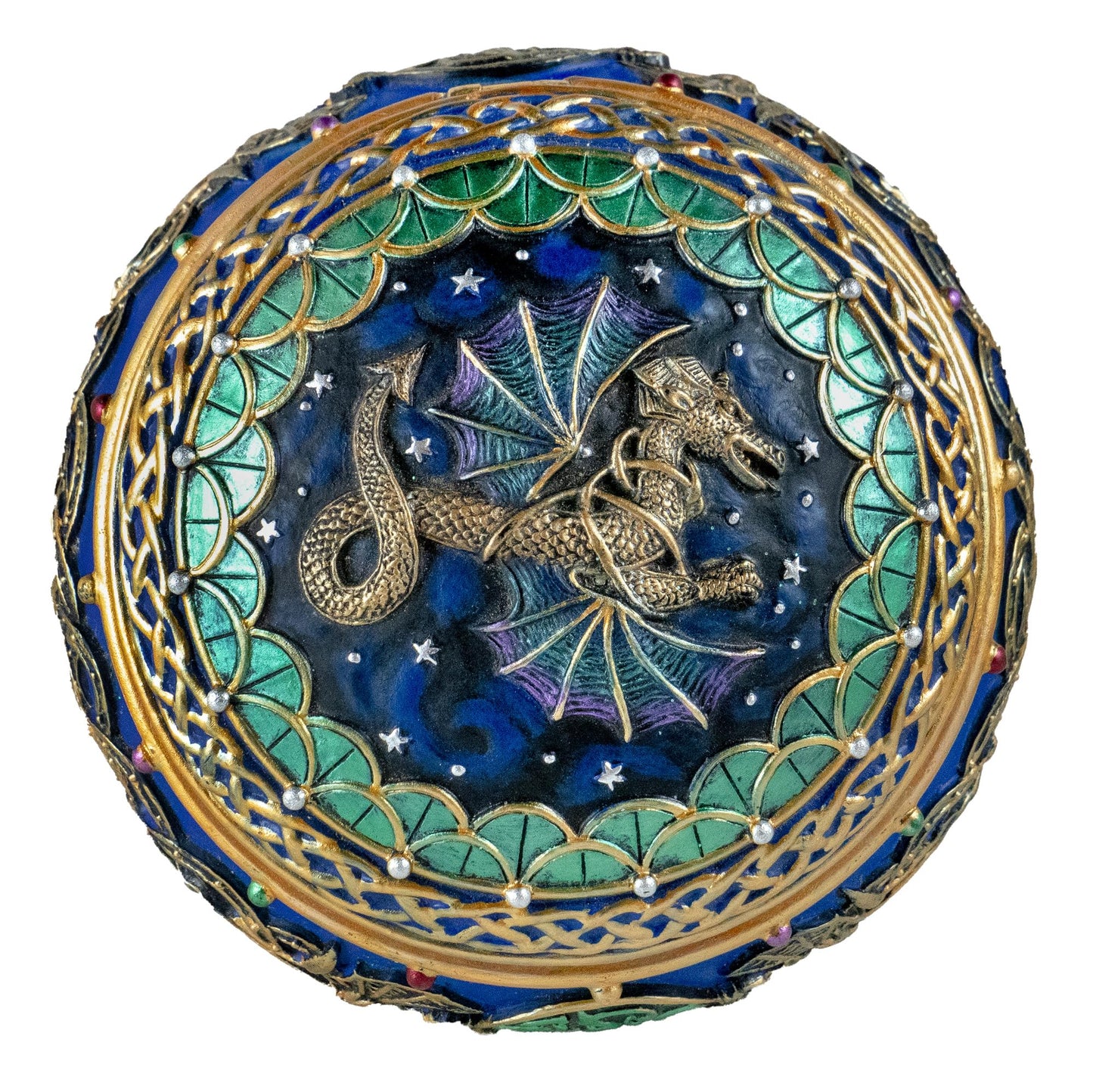 Dragon Hinged Musical Trinket Box by The San Francisco Music Box