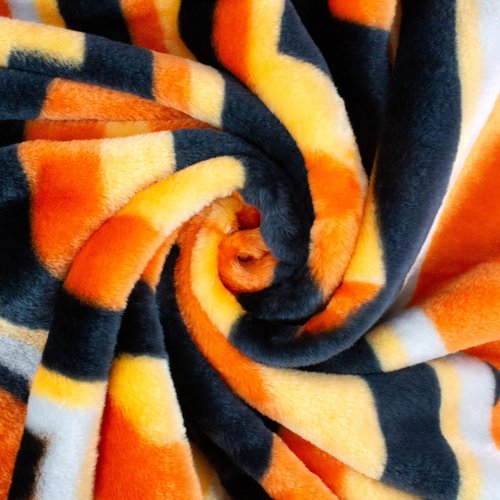 College Covers Everything Comfy Oklahoma State Cowboys Soft and Warm Huge Raschel Throw Blanket, 86" x 63"