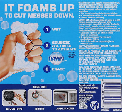 Mr. Clean Magic Eraser - Kitchen Cleaning Pads with Durafoam | 2 Count for Effortless Cleaning