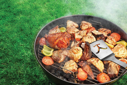 Y Yellowstone BBQ Tool Set - 2 pc Grill Set Includes Spatula and Tongs | Ideal BBQ Grill Accessories Utensils Set | Authentic Yellowstone Merchandise