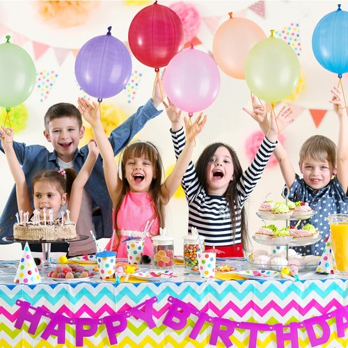 JOYIN 12 Pcs Punch Balloons - Heavy Duty Party Favors for Kids | Perfect for Birthdays & Goodie Bags