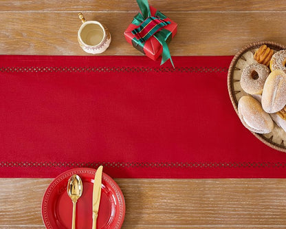 Red Burlap Table Runner 60 Inches Long - Variation of THIS Listing: Red+13×60 Inch