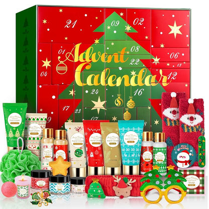 Self Care Advent Calendar 2026 for Women – 24 Days of Bath & Body Gifts (Variation: Self Care)