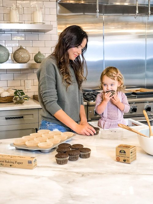 If You Care Unbleached Baking Cups - Large 60-Count Boxes | Eco-Friendly & Compostable