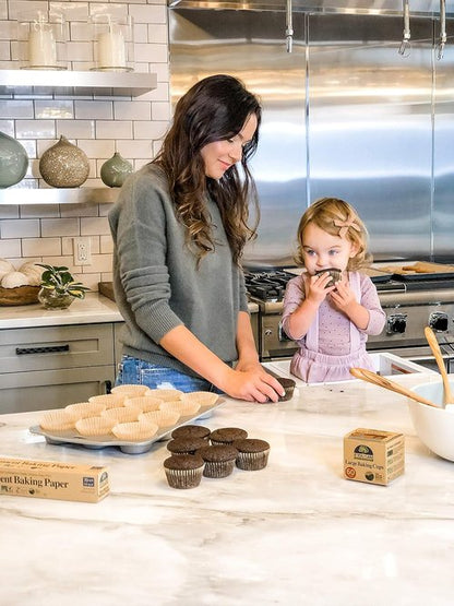 If You Care Unbleached Baking Cups - Large 60-Count Boxes | Eco-Friendly & Compostable
