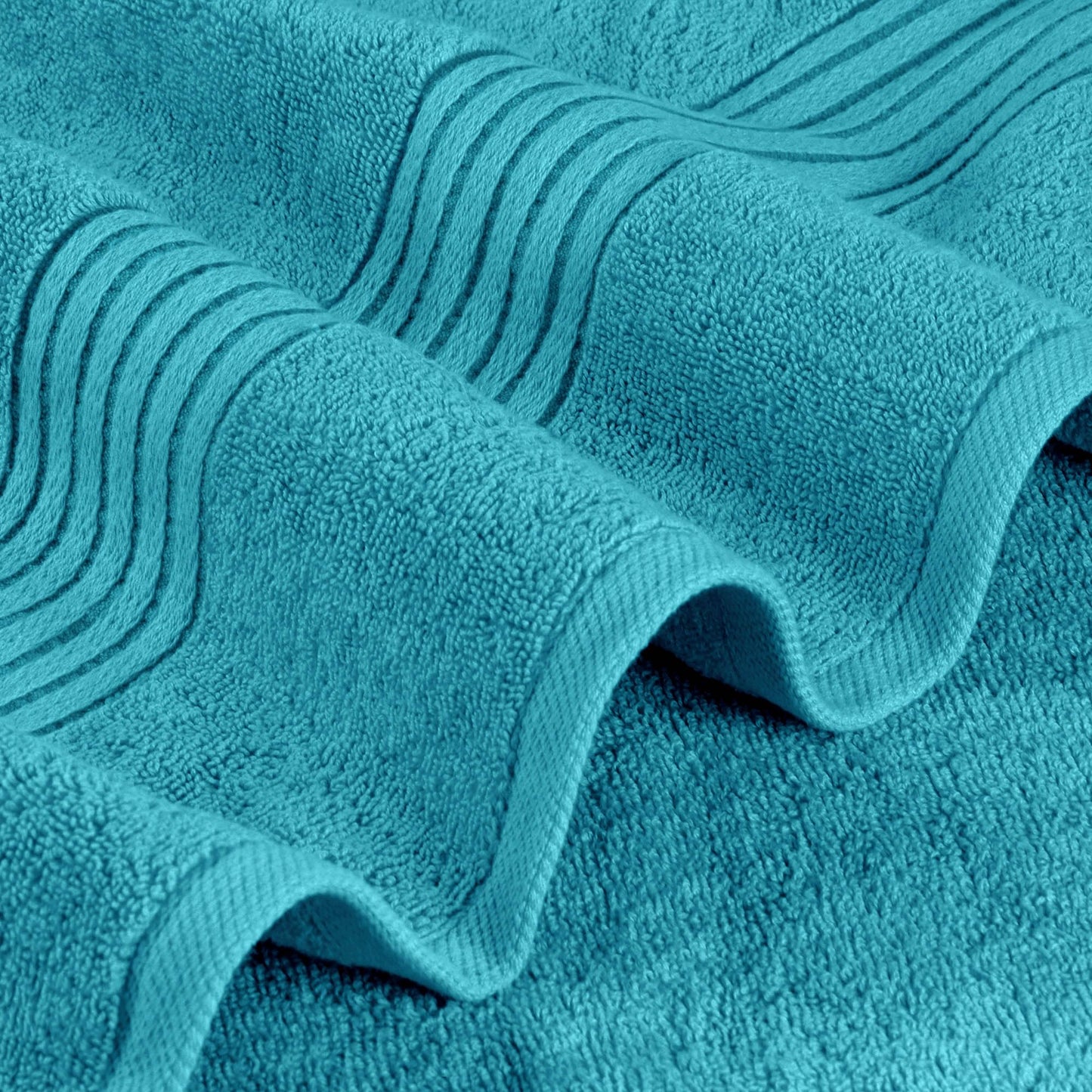 Utopia Towels Luxurious Bath Towels Set, 27 x 54 Inches 100% Ring Spun Cotton, 4 Pack Turquoise