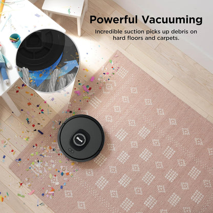 Shark AV2501S AI Ultra Robot Vacuum - Matrix Clean & Home Mapping | 30-Day HEPA Self-Empty Base, Dark Grey