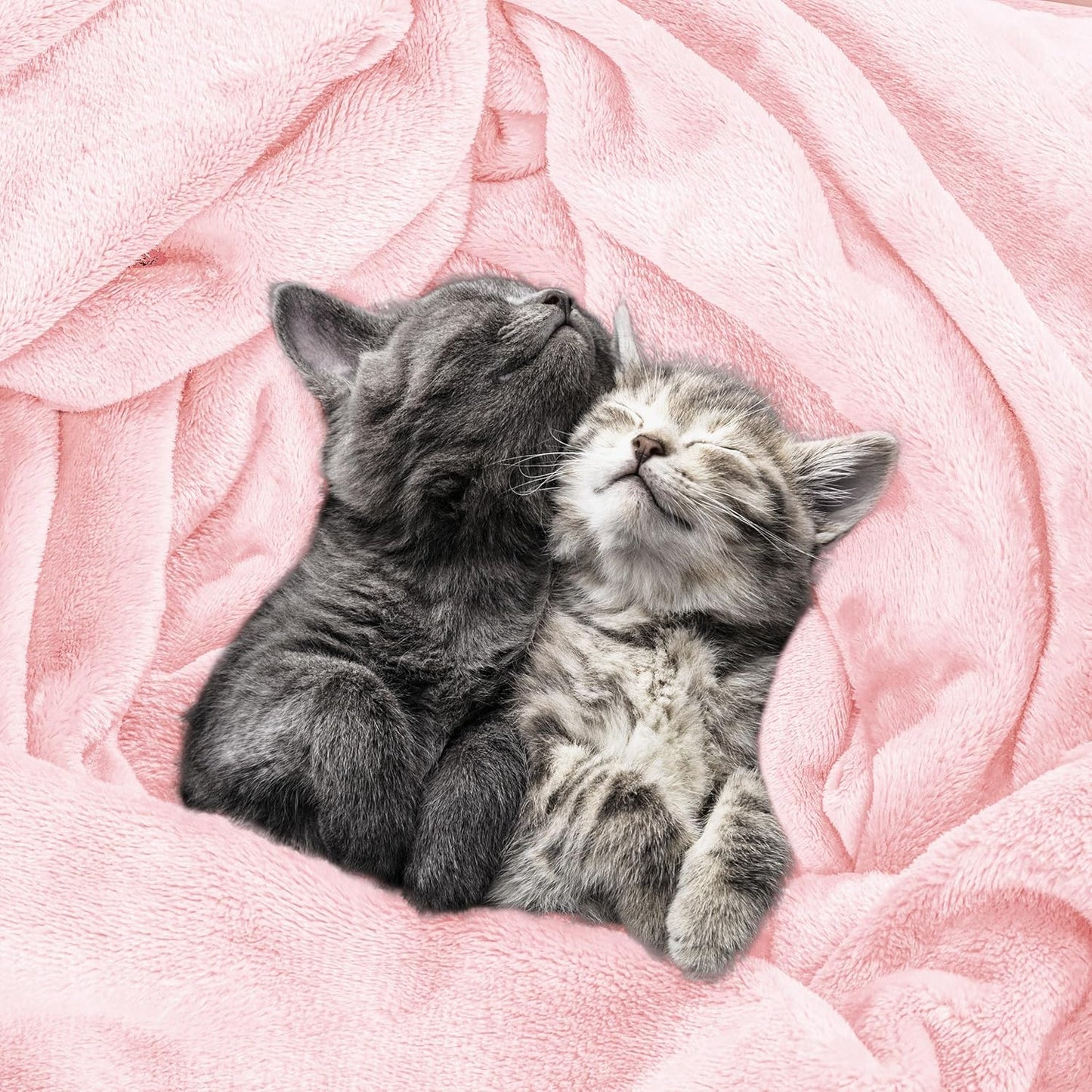 Utopia Bedding Fleece Blanket - Luxury Soft Microfiber Throw in Pink | Anti-Static, 50x60 Inch