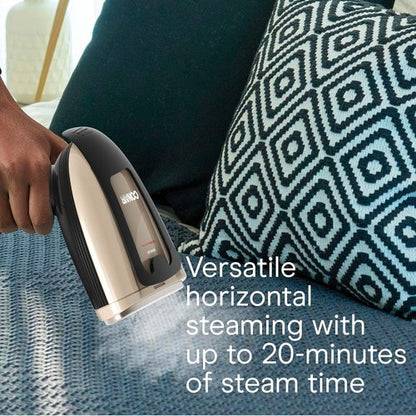 Conair Turbo ExtremeSteam 1875W Handheld Garment Steamer - Portable Design for Strong Penetrating Steam | Black