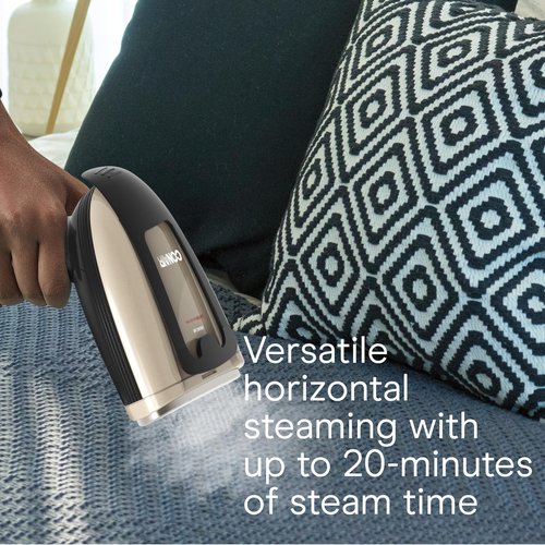Conair Handheld Garment Steamer for Clothes, Turbo ExtremeSteam 1875W Fabric Steamer, Portable Handheld Design, Strong Penetrating Steam, Amazon Exclusive, Black