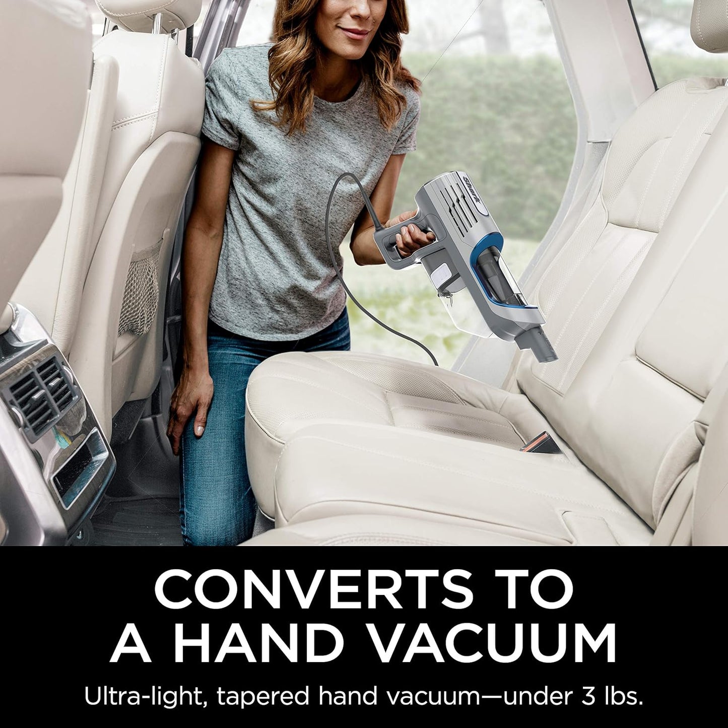 Shark Vertex Ultralight Corded Stick Vacuum Cleaner - Powerful Pet Hair Removal | Removable Handheld | 3 Attachments Included