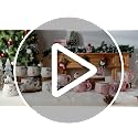 Gingerbread Christmas Coffee Mug Set - 6 Ceramic 12oz Hot Cocoa Cups