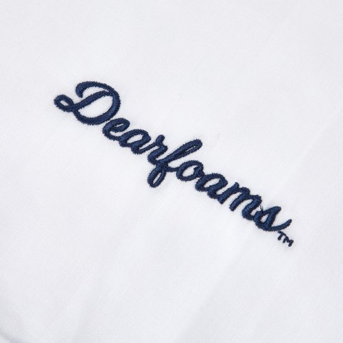 Dearfoams Bed Pillows,Set of 2 Standard/Queen Size, Luxurious 200 TC Cotton Down Alternative Bed Pillows,Supportive for Back, Side & Stomach Sleepers