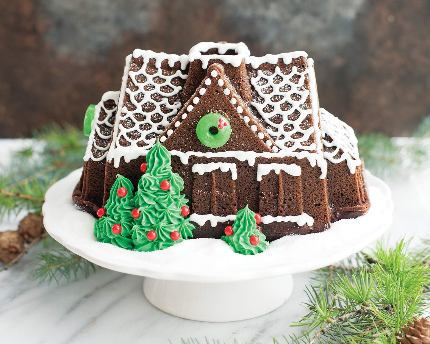 Nordic Ware Gingerbread House Bundt Pan