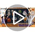 Halloween Cardboard Cutouts Set - 12 Large Spooky Characters for Decorations