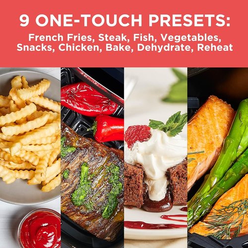 BLACK+DECKER 6QT Air Fryer - Enjoy Crispy Fried Taste Without the Fat | Digital Touchscreen & Auto Shut-Off