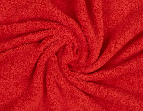 American Soft Linen Premium 3 Piece Towel Set, 1 Bath Towel 1 Hand Towel 1 Washcloth, 600 GSM 100% Cotton Turkish Towels for Bathroom, Red Towel Set