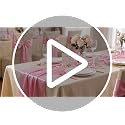 Light Purple Satin Table Runner Bulk 36 Pack 12 x 108 Inch for Weddings Parties