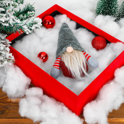 QZYL Snow Fluff | 18 Oz Vacuum Packaged Artificial Snow for Christmas Decor & Winter Displays