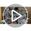 Gymnastics Christmas Ornament Wooden Holiday Decoration - Red, 3.93 Inch - Variation of THIS Listing