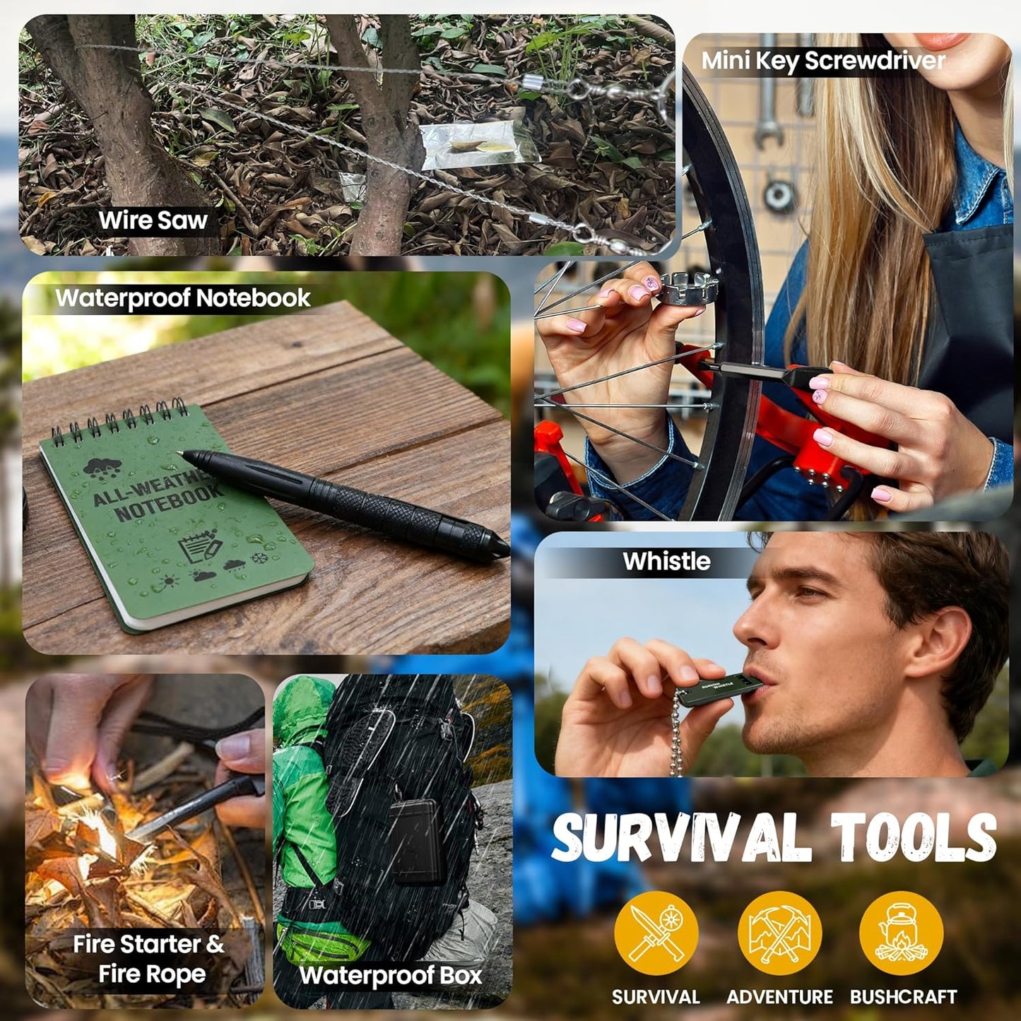 Survival Kit Advent Calendar 2025 - Essential Gear for Outdoor Adventurers | 24 Days of Cool Gadgets