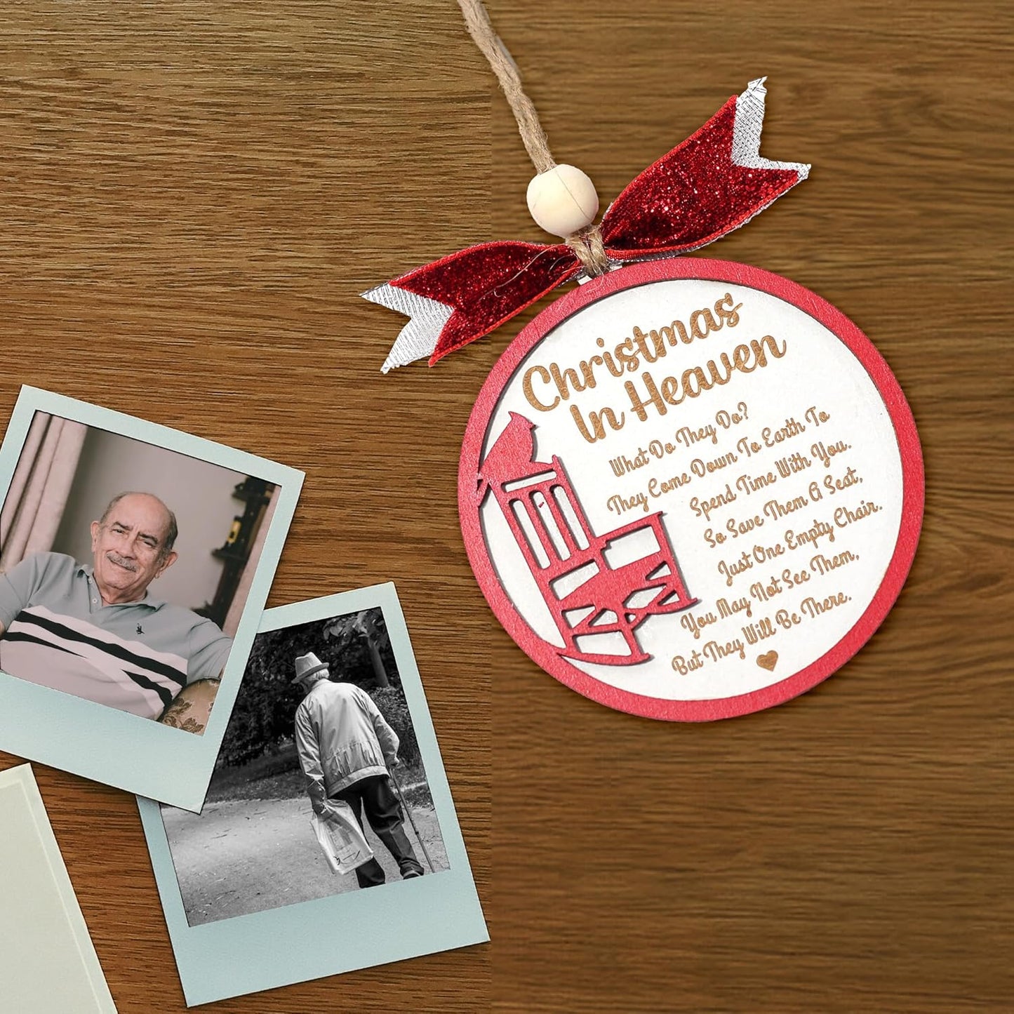 Regine Switzerland Cardinal Christmas Ornament - Memorial Gift for Loved Ones | Sympathy Keepsake